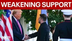 U.S. support for Ukraine waning as Russia continues strikes