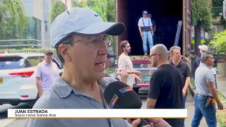 Council Members gathered over 20 tons of aid to donate to Quindío
