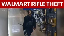 Man sought after allegedly using fake paperwork to get rifle from Walmart
