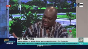 Akufo-Addo was a bad President for Ghana - Dr Arthur Kennedy argues