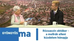 Rózsaszín október - a mellrák elleni küzdelem hónapja