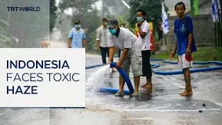 Indonesia faces health risks from toxic volcanic haze