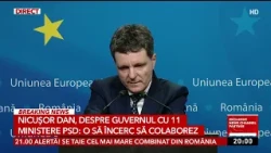 Nicușor Dan is optimistic that the Niculescu Government will pass Parliament
