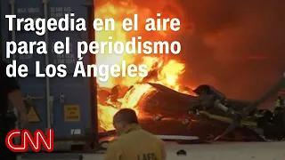 Pilot and Reporter Die After News Helicopter Crashes in Los Angeles