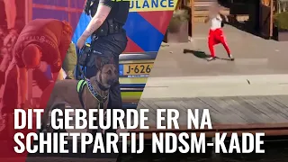 Schutter NDSM-kade gooit pistool in water