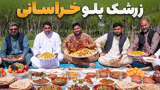پریدتور لقمه -مرتضی عظیمی مهمان زرشک‌پلو خراسانی