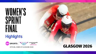 FULL STEAM AHEAD! 💨 | Cycling Women's Sprint Final | Glasgow 2026 Commonwealth Games