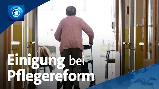 Nach tagelangen Verhandlungen: Darauf konnte sich die Koalition beim Thema Pflege einigen