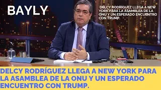 Delcy Rodríguez arrives in New York for the UN General Assembly and an awaited meeting with Trump.