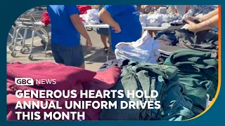 Generous Hearts help families ease financial pressures with annual uniform drives this month