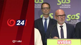 Tlačová beseda strany SaS o premiérovi Ficovi a jadre (17.8.2026)