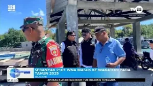 SEBANYAK 2101 WNA MASUK KE WAKATOBI PADA TAHUN 2025