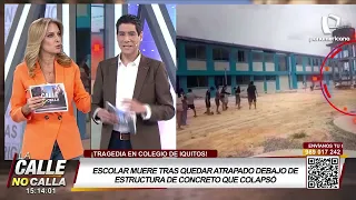 Iquitos: así fue el último adiós al escolar fallecido tras colapso de estructura