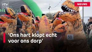 Dalen bestaat 750 jaar en dat vieren ze met een dinorace! | RTV Drenthe