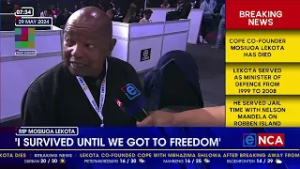 RIP Mosiuoa Lekota | 'I survived until we got freedom'