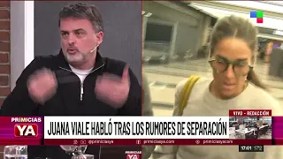 📢 JUANA VIALE HABLÓ TRAS LOS RUMORES DE SEPARACIÓN
