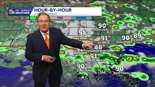 Impact Day Thursday with a heat advisory and wetter weather