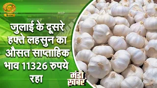 Mandi Khabar: Average weekly price of garlic in the second week of July was 11326 | DD Kisan | 07...