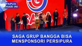 SAGA GRUP BANGGA BISA MENSPONSORI PERSIPURA