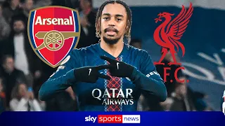 Why Barcola was left out of PSG squad and will Liverpool or Arsenal meet £145m asking price?