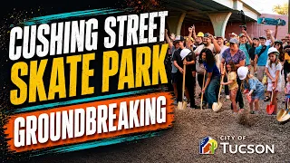 Cushing Street Skate Park Ground Breaking Event