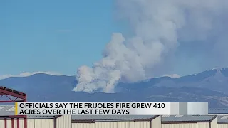 Frijoles Fire in Santa Fe National Forest reaches 79% containment