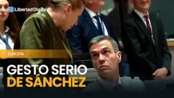 El gesto de Sánchez en una seria conversación con la socialdemócrata Frederiksen