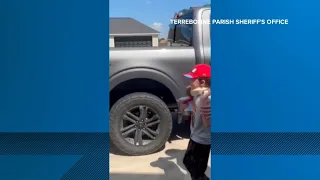 Houma boy who survived stabbing that killed 4 returns home