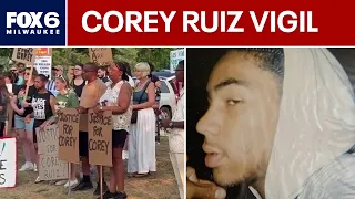 Madison police shooting: Corey Ruiz vigil in Milwaukee | FOX6 News Milwaukee