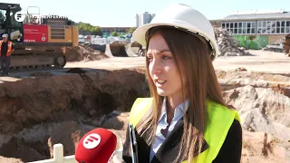 New life for the old ThyssenKrupp site: Commercial and logistics park under construction in Nurem...