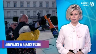 Conflict at the Smoleńsk anniversary. Macierewicz clashes with protesters