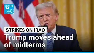 Trump tries to take action in the Middle East ahead of midterm elections • FRANCE 24 English