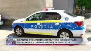 02  BILANȚUL EVENIMENTELOR RUTIERE ÎNREGISTRATE PE DRUMURILE DIN MARAMUREȘ ÎN ANUL 2025