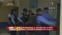 National Police via DAET capture alleged MS-13 member in La Ceiba