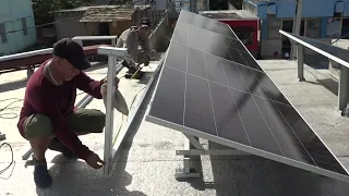 Sistema fotovoltaico favorece servicio Nauta Hogar en Niquero.