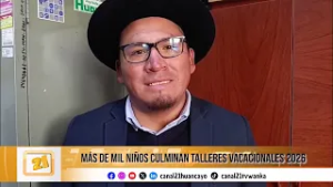 Más de mil niños culminan talleres vacacionales 2026