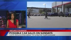 Colorado regulators want to end ban on Sunday car sales