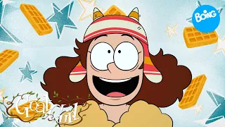 La chica cabra | El día del gofre de patata | Boing