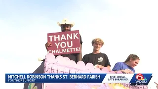 Chalmette NBA star pens open letter after championship parade in hometown