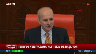 The New Legislative Year at the Turkish Grand National Assembly Begins on October 1st!