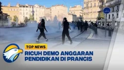 Demo Tolak Kenaikan Biaya Hidup di Prancis Berujung Hujan Batu & Gas Air Mata [Top News]