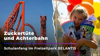 Back to School at BELANTIS Theme Park: Cones of Sweets and Rollercoasters | Sachsen Fernsehen