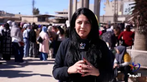 مسيرة في مدينة عامودا بشمال شرق سوريا بمناسبة اليوم العالمي للغة الأم