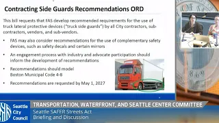Transportation, Waterfront and Seattle Center Committee 09/08/2026