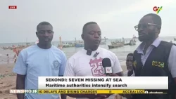 Sekondi: Seven Missing at Sea as Maritime Authorities Intensify Search