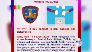 Elections / PNH / Les pièces requises pour un certificat de police