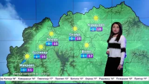 6.3.2026 Сончево со локална облачност и ветер од југоисточен правец – Временска прогноза за 7.3.2026