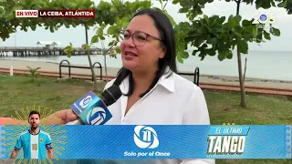 Previo a la Semana Morazánica, realizan jornadas de limpieza de residuos costeros en La Ceiba.
