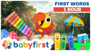 Toddler Learning Video | Larry's Surprise Eggs & Color Crew | Learn ABC's & First Words | BabyFirst