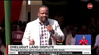 Government resolves 30-year Cheluget land dispute